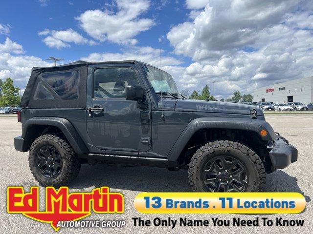 used 2017 Jeep Wrangler car, priced at $17,366