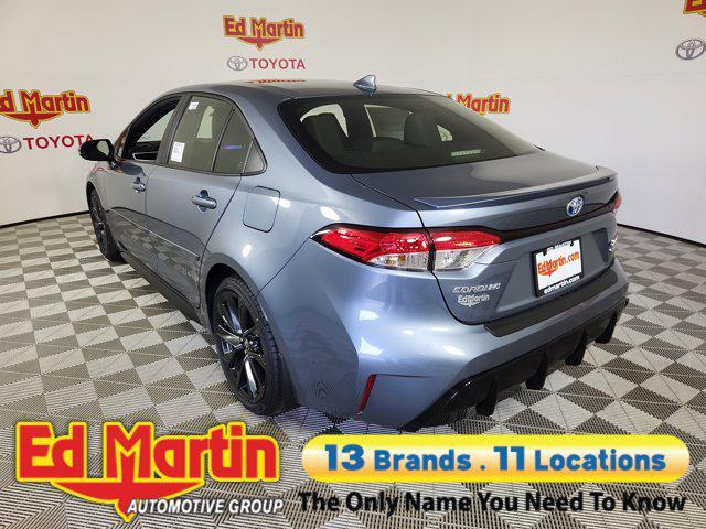 new 2025 Toyota Corolla Hybrid car, priced at $28,481