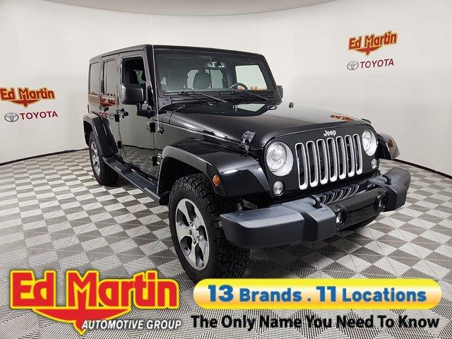 used 2018 Jeep Wrangler JK Unlimited car, priced at $21,704