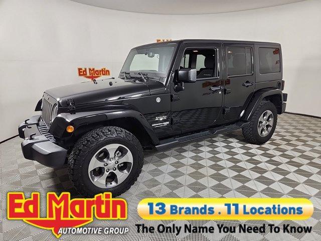 used 2018 Jeep Wrangler JK Unlimited car, priced at $21,704