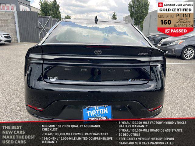 used 2024 Toyota Prius Prime car, priced at $33,894