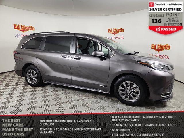 used 2021 Toyota Sienna car, priced at $32,885