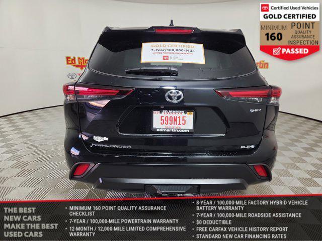 used 2025 Toyota Highlander Hybrid car, priced at $44,297