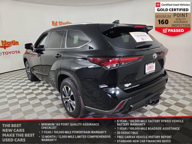 used 2025 Toyota Highlander Hybrid car, priced at $44,297