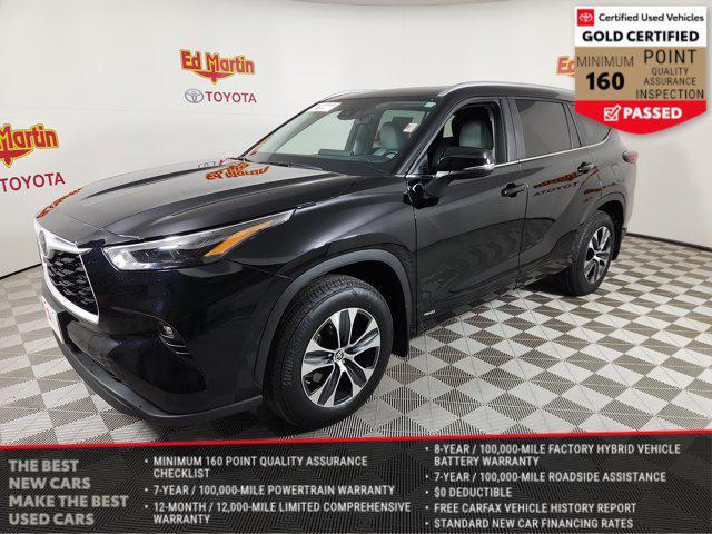 used 2025 Toyota Highlander Hybrid car, priced at $44,297