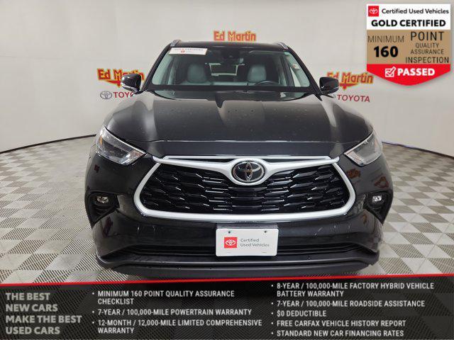 used 2025 Toyota Highlander Hybrid car, priced at $44,297