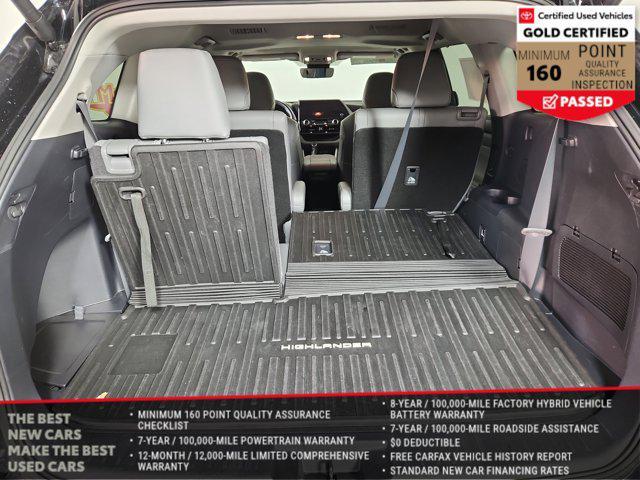 used 2025 Toyota Highlander Hybrid car, priced at $44,297