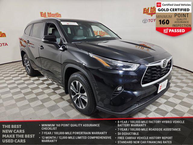 used 2025 Toyota Highlander Hybrid car, priced at $44,297