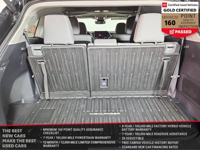 used 2025 Toyota Highlander Hybrid car, priced at $44,297