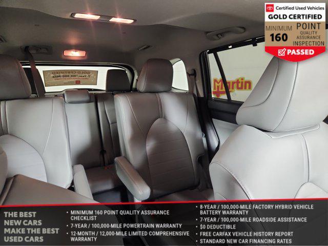 used 2025 Toyota Highlander Hybrid car, priced at $44,297