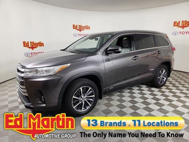 used 2019 Toyota Highlander Hybrid car, priced at $22,604