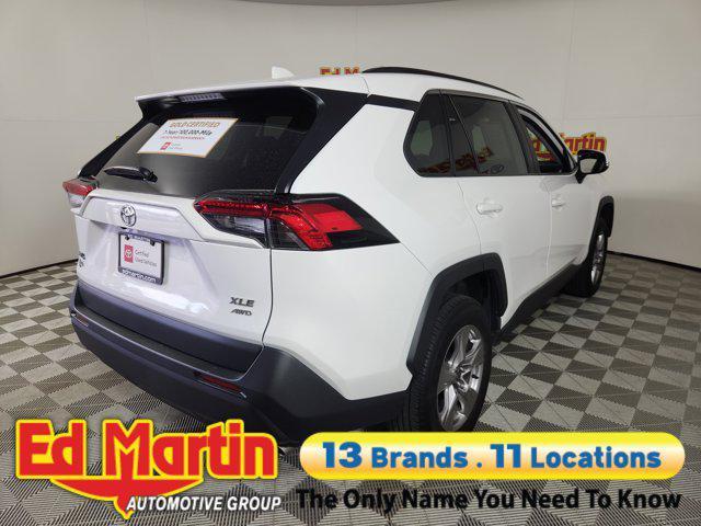 used 2022 Toyota RAV4 car, priced at $29,075