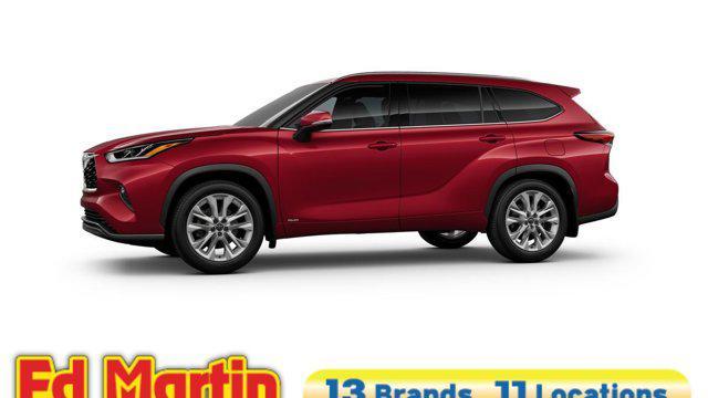 new 2025 Toyota Highlander Hybrid car, priced at $54,473