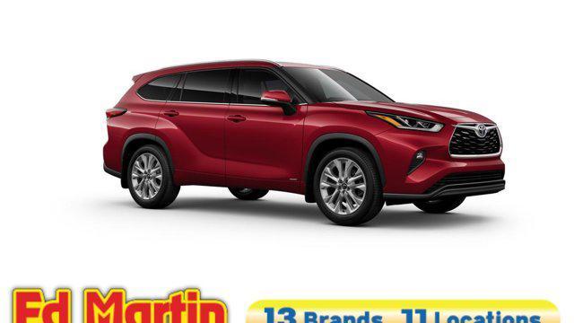 new 2025 Toyota Highlander Hybrid car, priced at $54,473