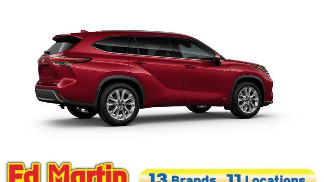 new 2025 Toyota Highlander Hybrid car, priced at $54,473