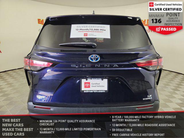 used 2022 Toyota Sienna car, priced at $27,425