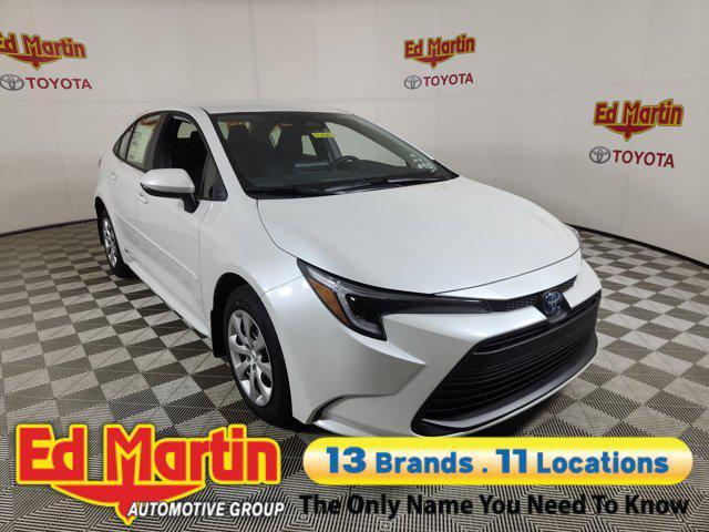 new 2025 Toyota Corolla Hybrid car, priced at $29,041