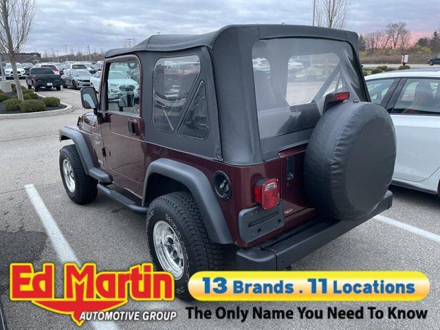 used 2001 Jeep Wrangler car, priced at $10,132