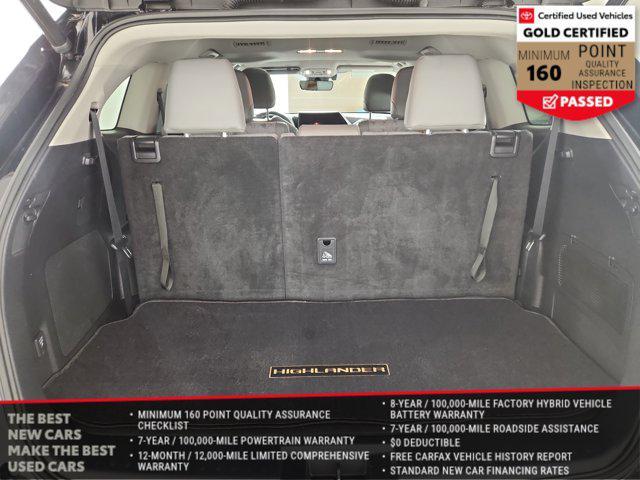 used 2023 Toyota Highlander Hybrid car, priced at $39,797
