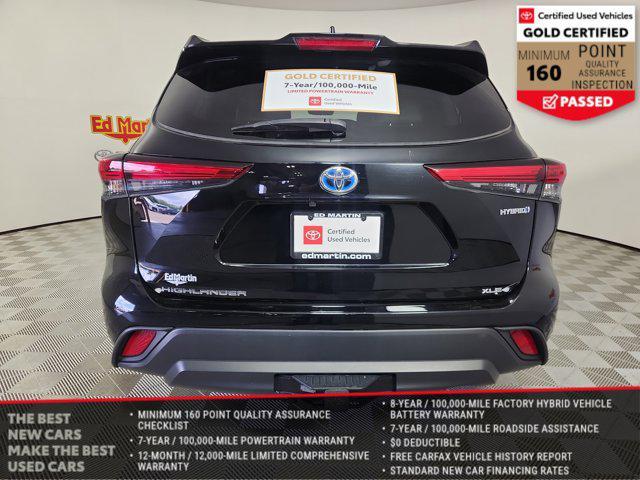 used 2023 Toyota Highlander Hybrid car, priced at $39,797