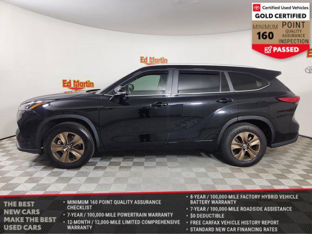 used 2023 Toyota Highlander Hybrid car, priced at $39,797