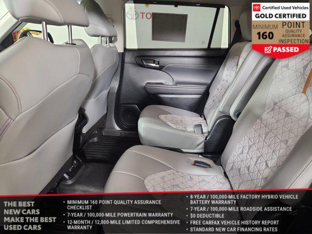 used 2023 Toyota Highlander Hybrid car, priced at $39,797