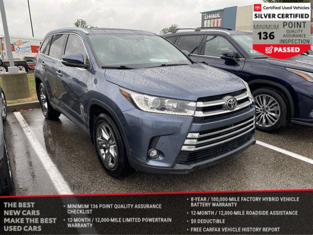 used 2019 Toyota Highlander car, priced at $26,786