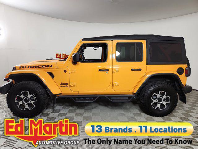 used 2021 Jeep Wrangler Unlimited car, priced at $38,737