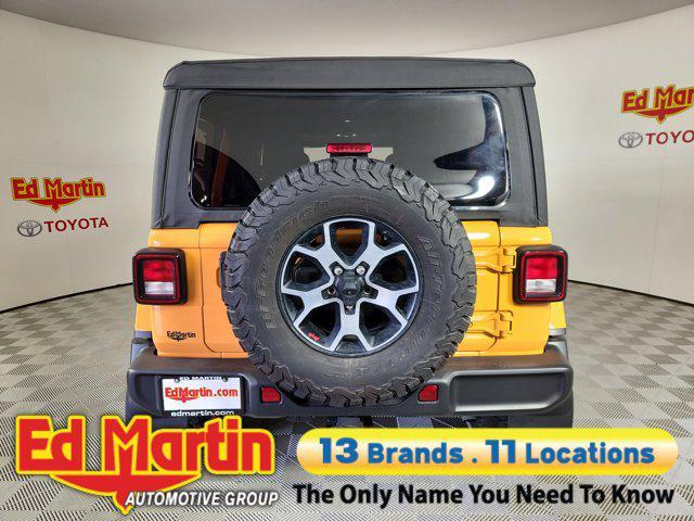 used 2021 Jeep Wrangler Unlimited car, priced at $38,737