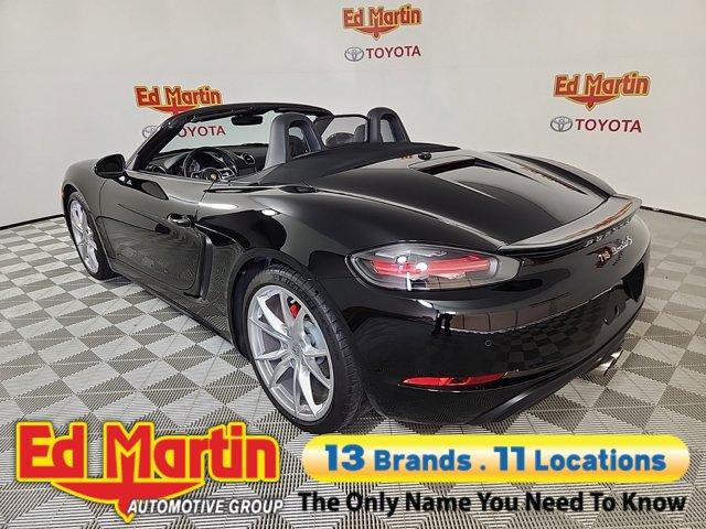 used 2021 Porsche 718 Boxster car, priced at $71,697