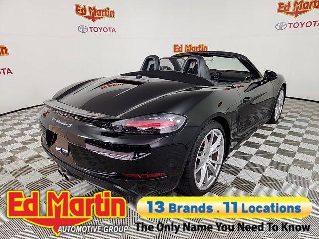 used 2021 Porsche 718 Boxster car, priced at $71,697