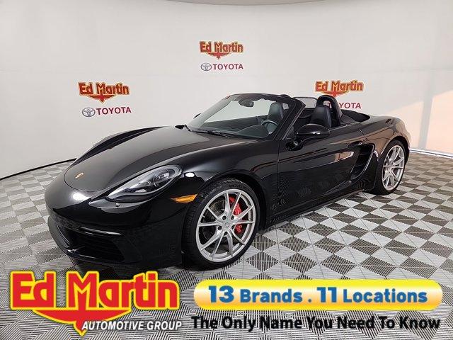 used 2021 Porsche 718 Boxster car, priced at $71,697