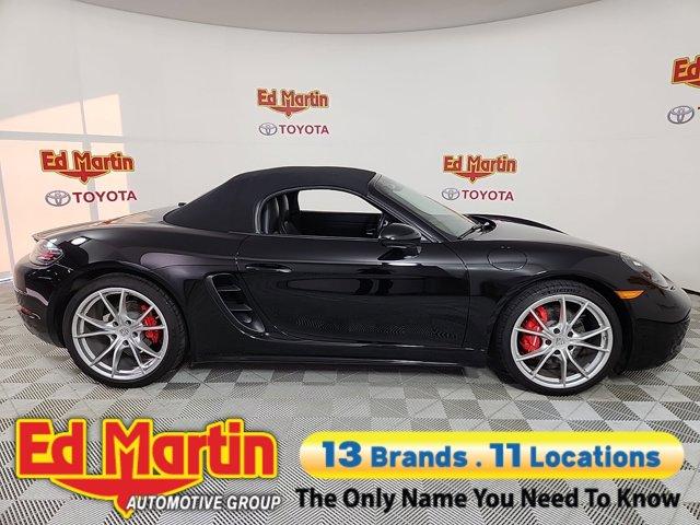 used 2021 Porsche 718 Boxster car, priced at $71,697