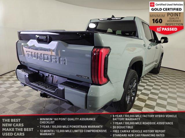 used 2025 Toyota Tundra Hybrid car, priced at $67,729