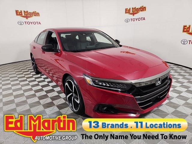 used 2021 Honda Accord car, priced at $21,897