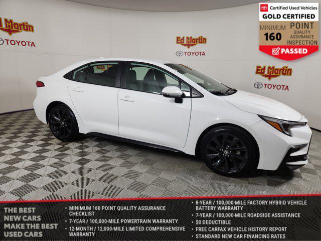 used 2024 Toyota Corolla car, priced at $22,385