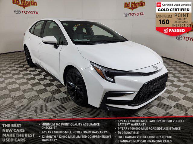 used 2024 Toyota Corolla car, priced at $22,385