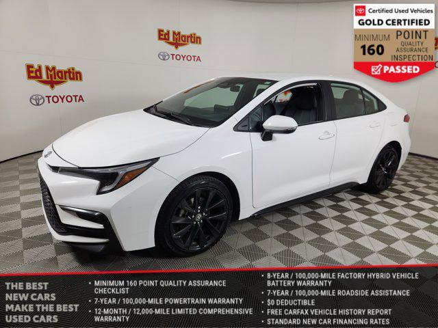 used 2024 Toyota Corolla car, priced at $22,385