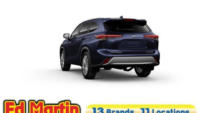new 2025 Toyota Highlander Hybrid car, priced at $56,153