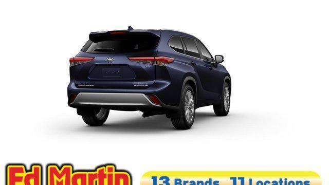 new 2025 Toyota Highlander Hybrid car, priced at $56,153