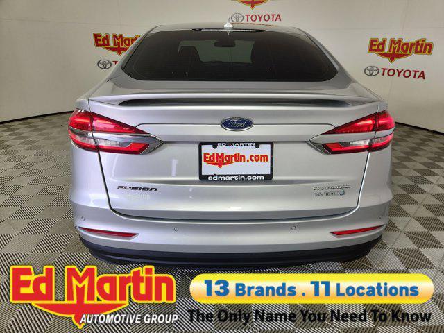 used 2019 Ford Fusion Hybrid car, priced at $14,461