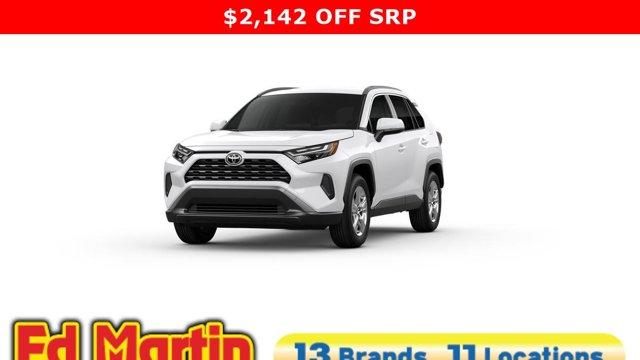 new 2025 Toyota RAV4 car, priced at $37,881
