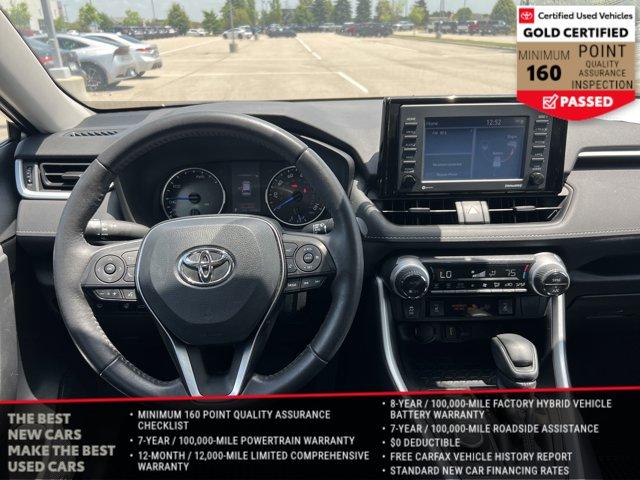 used 2022 Toyota RAV4 Hybrid car, priced at $27,897