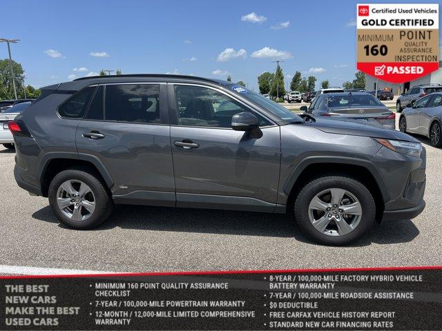 used 2022 Toyota RAV4 Hybrid car, priced at $27,897
