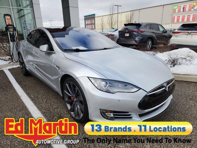 used 2014 Tesla Model S car, priced at $18,328