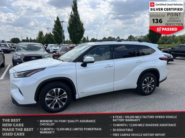 used 2022 Toyota Highlander Hybrid car, priced at $32,389