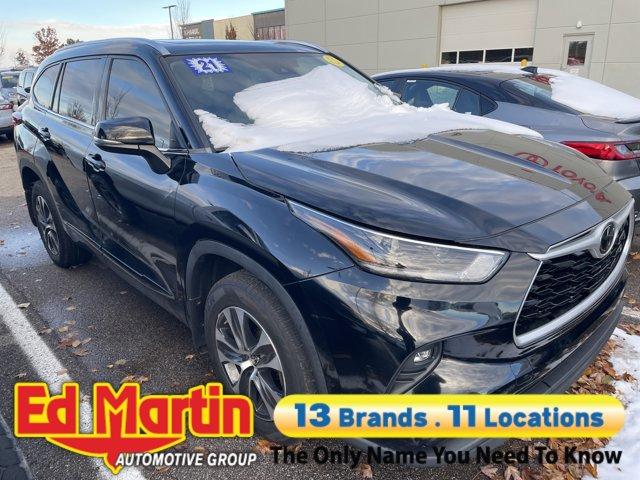 used 2021 Toyota Highlander car, priced at $29,608