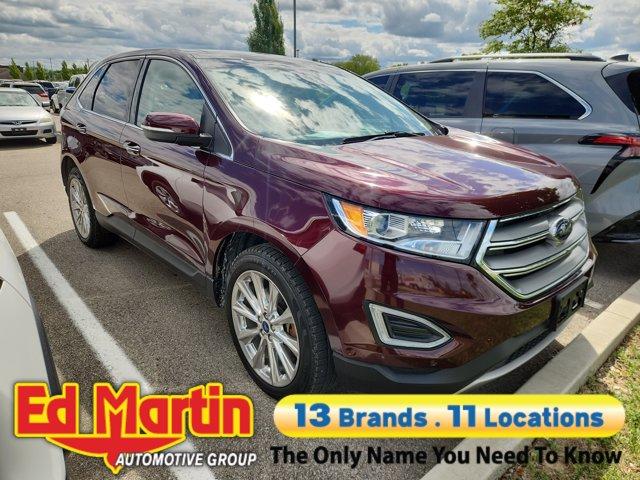 used 2017 Ford Edge car, priced at $11,706