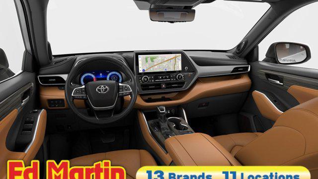 new 2025 Toyota Highlander car, priced at $57,911