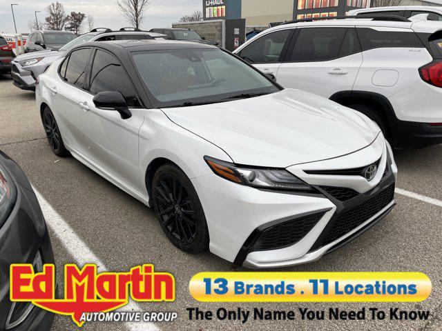 used 2021 Toyota Camry car, priced at $25,961